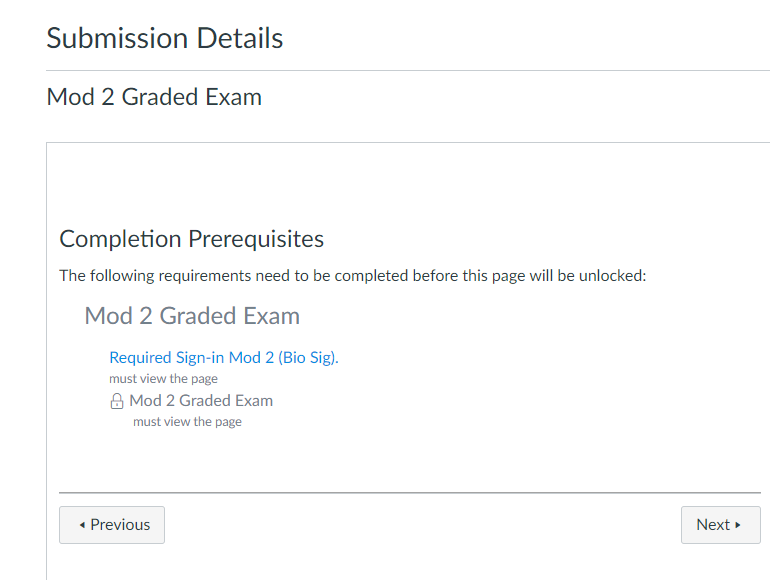 module 2 graded exam